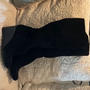 Cole Haan Suede Wedge Boots. 10B